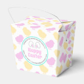 ハッピーイースターバニーベビーチックスパーティー フェイバーボックス (裏面サイド)