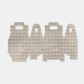 ハッピーイースターバニーラビットエッグバタフライギンガム フェイバーボックス (折り畳みなし)