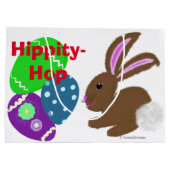 ハッピーイースターバニーラビット飾エッグス ラージペーパーバッグ (裏面)