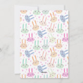 ハッピーイースターバニーラビット シーズンカード (裏面)