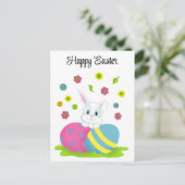 ハッピーイースターバニーラビット シーズンポストカード (スタンド正面)