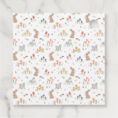 ハッピーイースターバニーワイルドフラワーキュートホリデイ フェイバータグ (裏面)