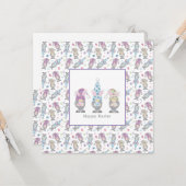 ハッピーイースターバニー格言 カード (正面/裏面インサイチュ)