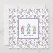 ハッピーイースターバニー格言 カード (正面)