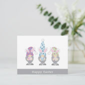 ハッピーイースターバニー格言 ポストカード (スタンド正面)