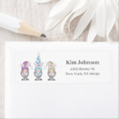 ハッピーイースターバニー格言 ラベル (インサイチュ)