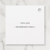 ハッピーイースターバニー耳と足 フェイバータグ (裏面)