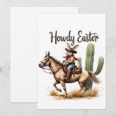 ハッピーイースターバニー騎馬コウボー シーズンカード (正面/裏面)