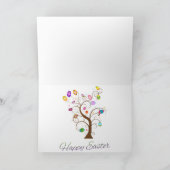 ハッピーイースターバニー カード (内部)