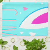 ハッピーイースターバニー キッチンタオル (折り畳み)