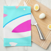 ハッピーイースターバニー キッチンタオル (四つ折り)