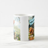 ハッピーイースターバニー コーヒーマグカップ (中央)