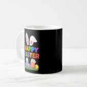 ハッピーイースターバニー コーヒーマグカップ (正面左)