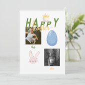 ハッピーイースターバニー・シック・エッグ写真 シーズンカード (スタンド正面)