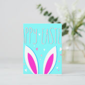 ハッピーイースターバニー シーズンポストカード (スタンド正面)