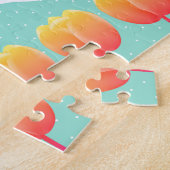 ハッピーイースターバニー&チューリップ ジグソーパズル (側面)