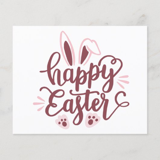 ハッピーイースターバニー チラシ (正面)