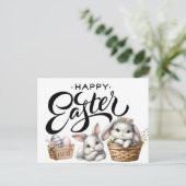 ハッピーイースターバニー ポストカード (スタンド正面)