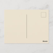 ハッピーイースターバニー ポストカード (裏面)