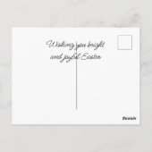 ハッピーイースターバニー ポストカード (裏面)