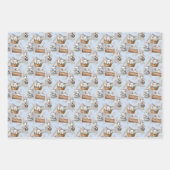 ハッピーイースターバニー ラッピングペーパーシート (正面)