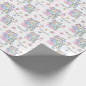 ハッピーイースターバニー ラッピングペーパー (角)