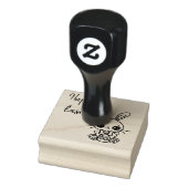 ハッピーイースターバニー ラバースタンプ (スタンプ)