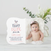 ハッピーイースターバニー 招待状 (スタンド正面)