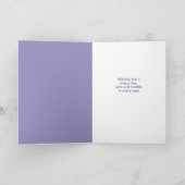 ハッピーイースターバニーinコビデ顔マスクユーモア シーズンカード (内部)