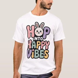 ハッピーイースターバニーTシャツ Tシャツ