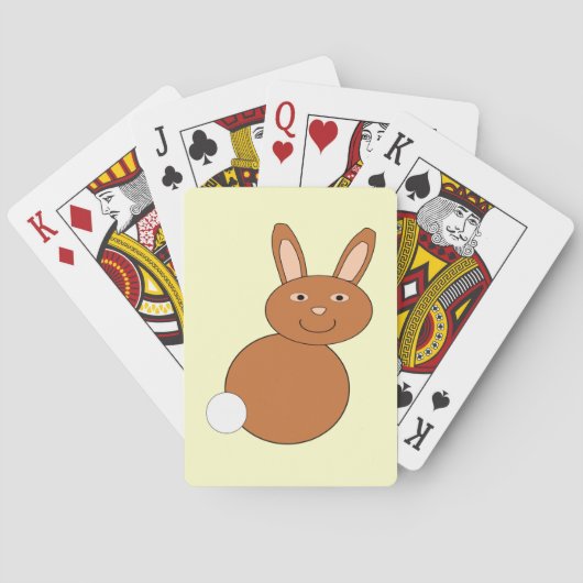 ハッピーイースターバ遊ニーのカード トランプ (裏面)