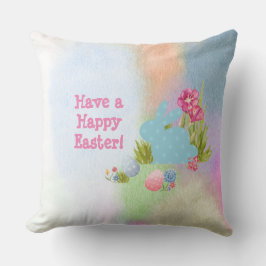 ハッピーイースターパステル クッション