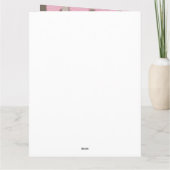 ハッピーイースターパーソナライズされたバニー孫 カード (裏面)