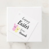 ハッピーイースターパーソナライズされたラベル フェイバータグ (インサイチュ)