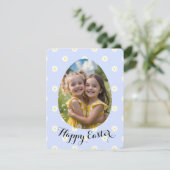ハッピーイースターパーソナライズされた写真 シーズンカード (スタンド正面)