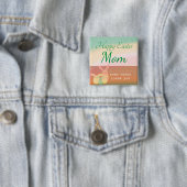 ハッピーイースターパーソナライズされたSome Bunny Loves You 缶バッジ (インサイチュ)