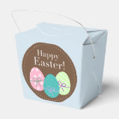 ハッピーイースターパーティーの卵付き特典ボックス フェイバーボックス (裏面サイド)