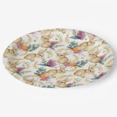 ハッピーイースターパーティーブニーズガロール ペーパープレート (アングル)