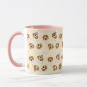 ハッピーイースタービーグルドッグ マグカップ (左)