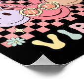 ハッピーイースタービーブスバンニーキッズトドラーガールボーイズ ポスター (角)