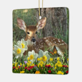 ハッピーイースターファウンディアインフラワーガーデンホリデイ セラミックオーナメント (左)