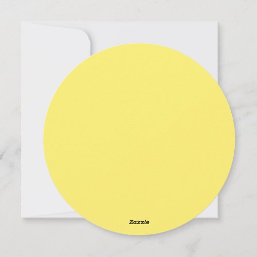 ハッピーイースターファミリーフォトイエロー シーズンカード (裏面)