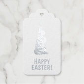 ハッピーイースターフォイルギフトラベル ギフトタグ (正面)