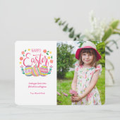 ハッピーイースターフォトカード シーズンカード (スタンド正面)