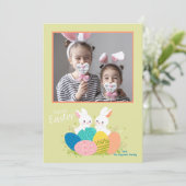 ハッピーイースターフォトカード シーズンカード (スタンド正面)