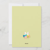 ハッピーイースターフォトカード シーズンカード (裏面)