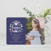 ハッピーイースターフォトカード シーズンカード (スタンド正面)