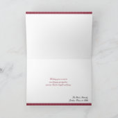 ハッピーイースターフォトグリーティングカード シーズンカード (内部)