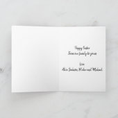 ハッピーイースターフォトコラージカード 招待状 (内部)