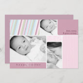 ハッピーイースターフォトコラージュカード シーズンカード (正面/裏面)